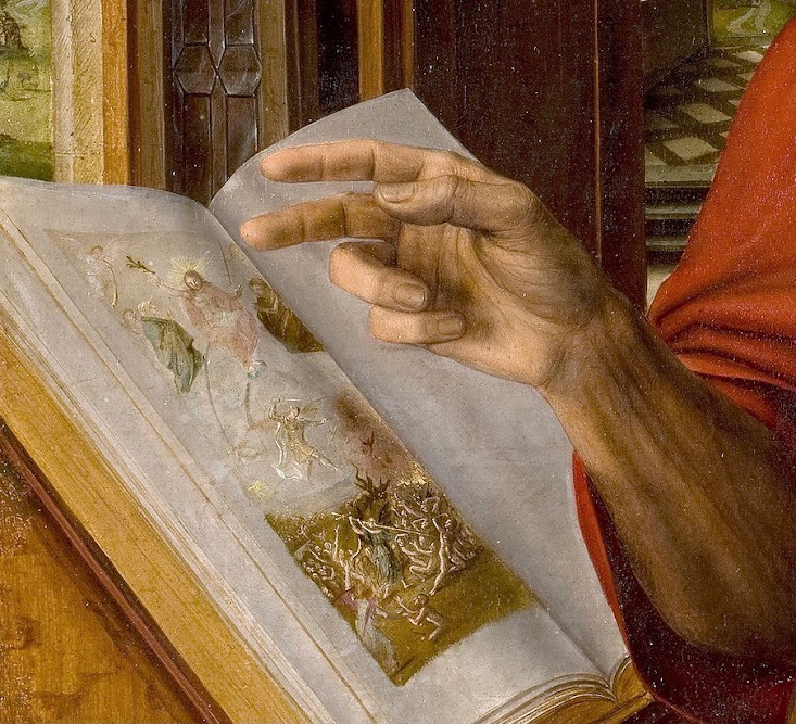 Saint Jerome: The workshop of Jan Massys (c. 1530-1540), detail