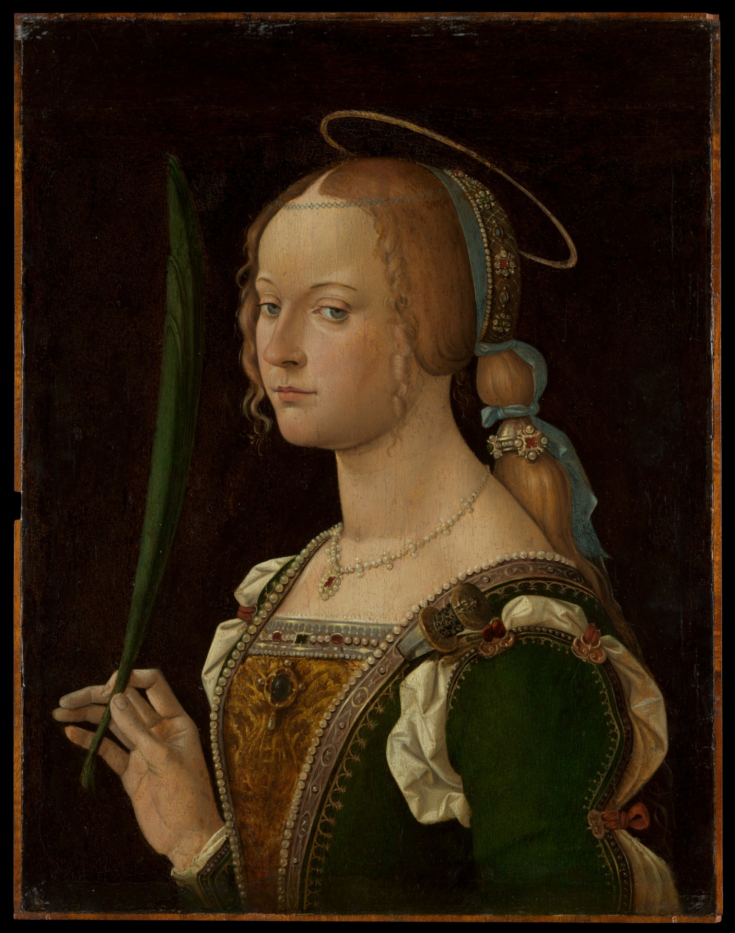 Saint Justina of Padua, Bartolomeo Montagna, 1490s | Timp de lectură: 4 minute